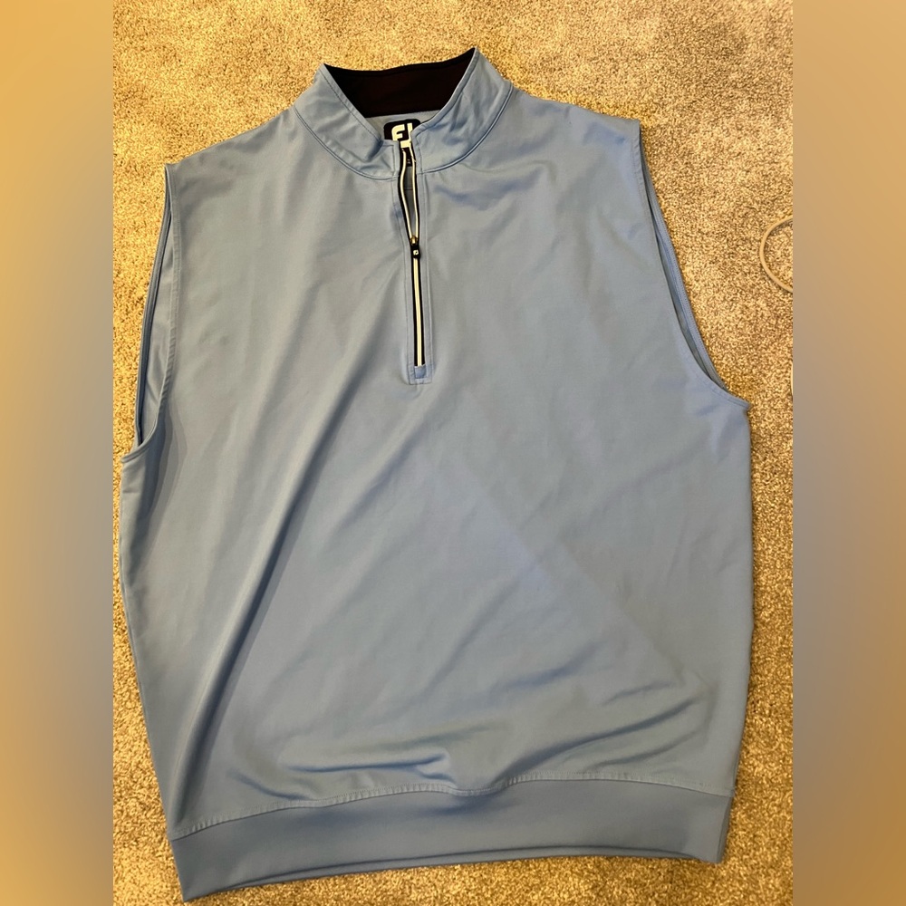 Men’s Footjoy Half-Zip Jersey Vest